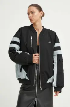 Resume geaca bomber AlanaRS Jacket Unisex femei, culoarea negru, de tranzitie, 20981143 imagine