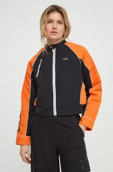 Resume geaca femei, culoarea negru, de tranzitie imagine