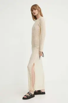 Resume rochie AdalynRS Dress culoarea bej, maxi, drept, 20601124 imagine