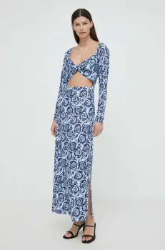 Resume rochie AmeliaRS Dress maxi, mulata, 20511121 imagine