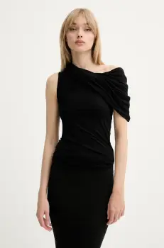 Rick Owens Lilies bluza culoarea negru, uni, LI01E4223RV imagine