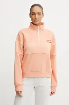 Rip Curl bluza FORTALEZA femei, culoarea portocaliu, neted, 04KWFL imagine