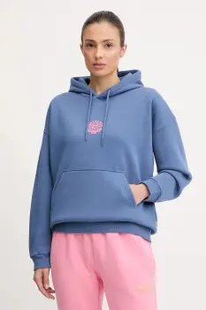 Rip Curl bluza ICONS OF SURF HERITAGE culoarea rosu, cu gluga, cu imprimeu, 06NWFL imagine