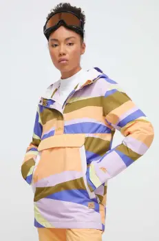 Rip Curl geaca Rider culoarea violet imagine