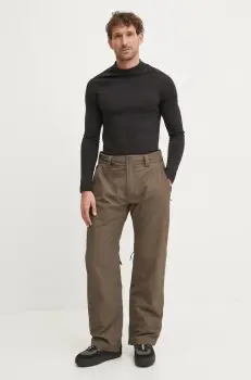 Rip Curl pantaloni Base culoarea maro imagine