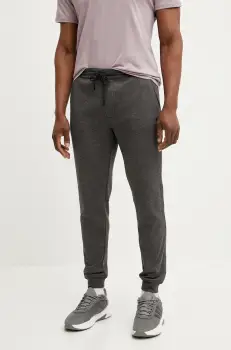 Rip Curl pantaloni de trening culoarea gri, neted imagine