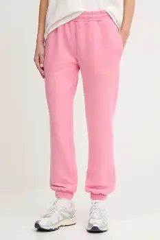 Rip Curl pantaloni de trening culoarea roz, cu imprimeu, 03LWPA imagine