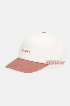 Rip Curl sapca de baseball din bumbac culoarea bej, 06XWHE imagine