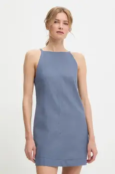 rochie din bumbac mini, mulata imagine