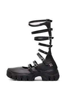 Rombaut balerini BOCCACCIO II MJ HIGH culoarea negru, W23-B-034 imagine