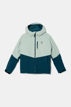 Rossignol geaca copii WISPILE culoarea turcoaz, RLNYJ02 imagine