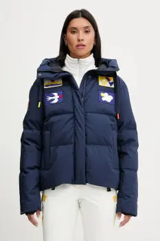 Rossignol geaca de schi din puf JCC culoarea bleumarin, RLOWJ21 imagine