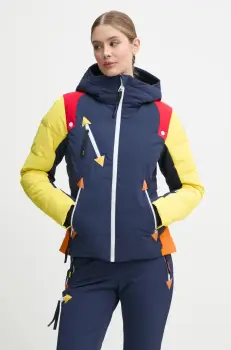 Rossignol geaca de schi din puf Pilot x JCC culoarea albastru marin, RLNWJ30 imagine