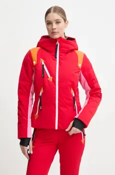 Rossignol geaca de schi din puf Pilot x JCC culoarea rosu, RLNWJ30 imagine