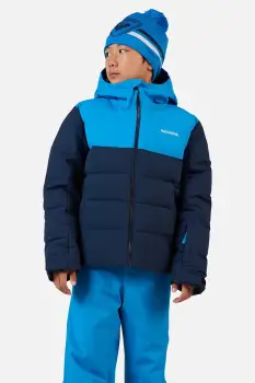 Rossignol geaca de schi pentru copii SIZ QUILTED culoarea bleumarin, RLOYJ02 imagine