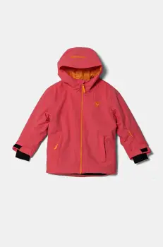 Rossignol geaca de schi pentru copii STRAWPILE culoarea roz, RLNYJ06 imagine
