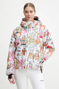 Rossignol geaca de schi Sublime x JCC culoarea alb, RLNWJ31 imagine