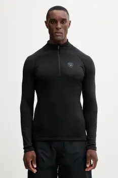 Rossignol hanorac BLACKSIDE culoarea negru, uni, RLNML10 imagine