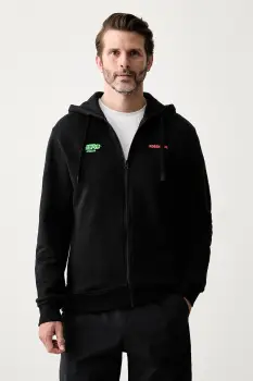 Rossignol hanorac cu fermoar si gluga pentru barbati din bumbac HERO imagine