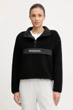 Rossignol hanorac fleece ALLTRACK culoarea negru, uni, RLOWL03 imagine