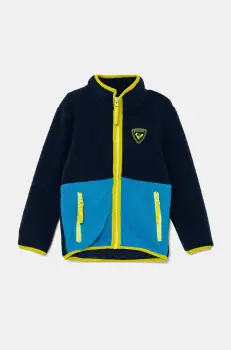 Rossignol hanorac polar pentru copii ALLTRACK culoarea albastru marin, modelator, RLNYL08 imagine