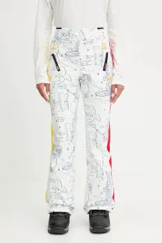 Rossignol pantaloni de schi JCC culoarea alb, RLOWP18 imagine