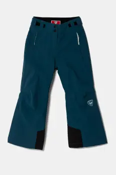 Rossignol pantaloni de schi pentru copii culoarea turcoaz, RLMYP09 imagine