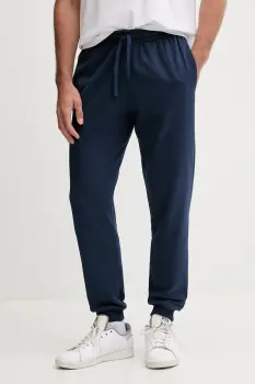 Rossignol pantaloni de trening din bumbac culoarea bleumarin, uni, RLOMP12 imagine