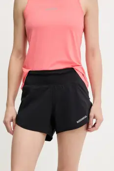 Rossignol pantaloni scurti de antrenament SAPA culoarea negru, cu imprimeu, high waist, RLNWP15 imagine