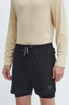 Rossignol pantaloni scurti outdoor Active culoarea negru, RLMMP47 imagine