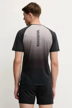 Rossignol tricou de antrenament SAPA culoarea negru, cu imprimeu, RLNMY14 imagine