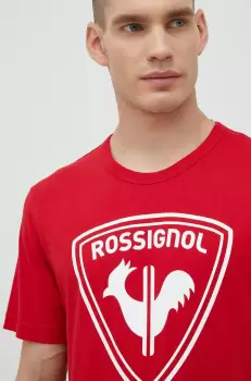 Rossignol tricou din bumbac culoarea rosu, cu imprimeu imagine