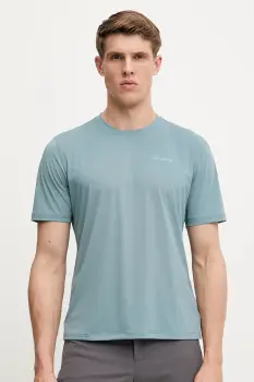 Rossignol tricou sport SIDELHORN culoarea turcoaz, uni, RLNMY08 imagine