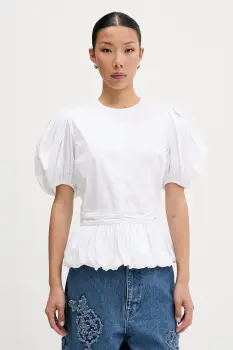 Rotate bluza pentru femei din bumbac imagine