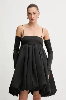 Rotate rochie culoarea negru, 114947100 imagine