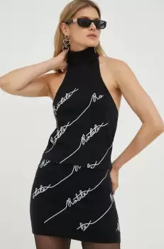 Rotate rochie culoarea negru, mini, mulata imagine