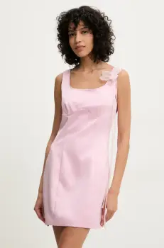 Rotate rochie culoarea roz, mini, mulata, 1144921011 imagine