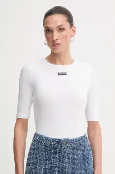 Rotate tricou culoarea alb, 114787400 imagine