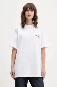 Rotate tricou din bumbac culoarea alb, 114745400 imagine