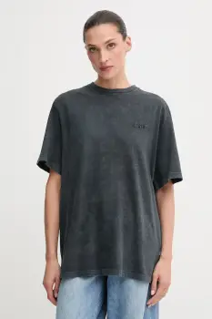 Rotate tricou din bumbac culoarea negru, 112445100 imagine