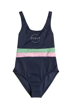 Roxy costum de baie dintr-o bucata pentru copii ILACABO ACTIVE culoarea albastru marin imagine