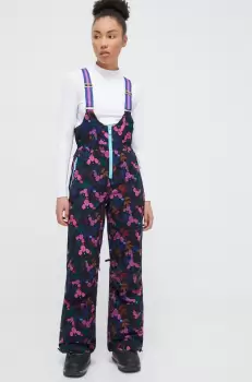 Roxy pantaloni x Rowley culoarea negru imagine