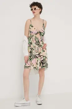 Roxy rochie Evening Glow mini, evazati, ERJWD03787 imagine