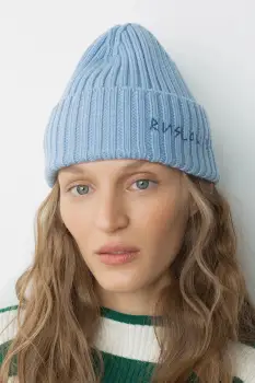 Ruslan Baginskiy caciula de lana BN075/077-MW-FL-CD24 imagine