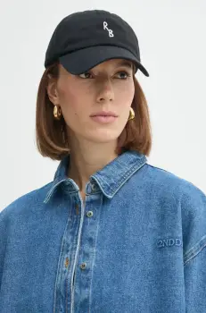 Ruslan Baginskiy sapca de baseball din bumbac culoarea negru, neted, BSB033/041-C imagine