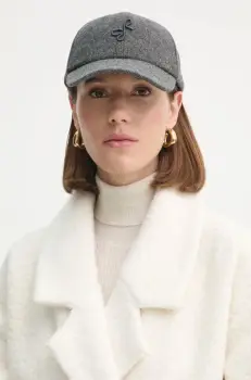 Ruslan Baginskiy sapca de lana culoarea gri, melanj, BSB030-WP-PWRB imagine