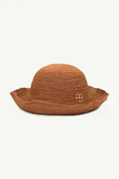 RUSLAN BAGINSKIY sapca de tip bucket pentru femei impletita Bucket Hat imagine