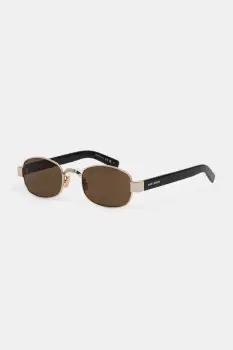 Saint Laurent ochelari de soare culoarea auriu, SL 706 imagine