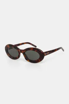 Saint Laurent ochelari de soare culoarea maro, SL 594 imagine
