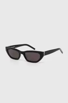 Saint Laurent ochelari de soare culoarea negru imagine